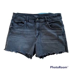 Woman’s Time & Tru High Rise Relaxed Fit Denim Shorts